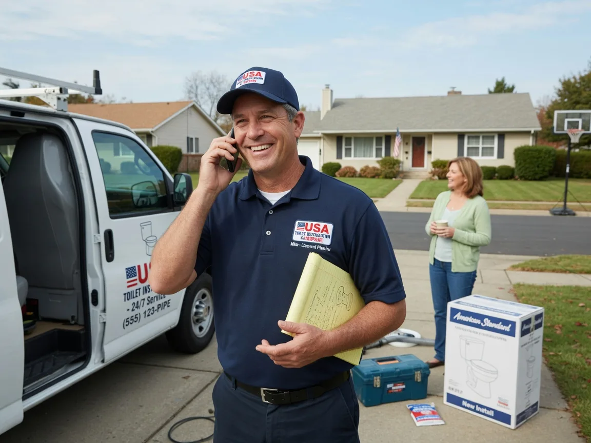 Toilet Installation New Holland, OH FAQs